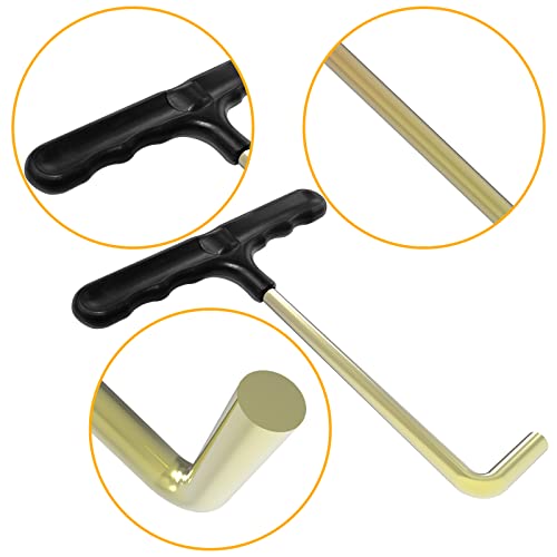 Trampoline Spring Tool Set - 2 Pack with Comfortable Grip - Black