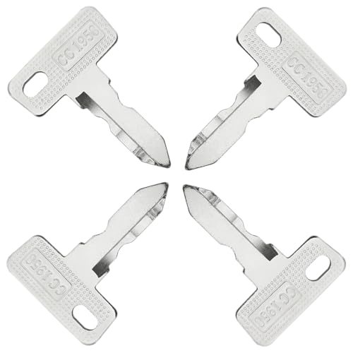 Golf Cart Ignition Keys - 4 Pack for Club Car & E-Z-GO