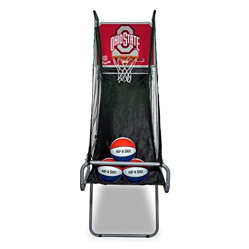 Pop-A-Shot NCAA Tailgate Arcade Basketball Game - Ohio State Buckeyes
