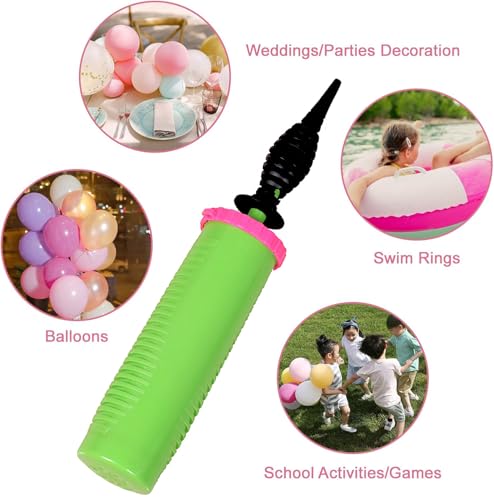 Handheld Balloon Pump - 2-Way Dual Action - Green 1 PCS