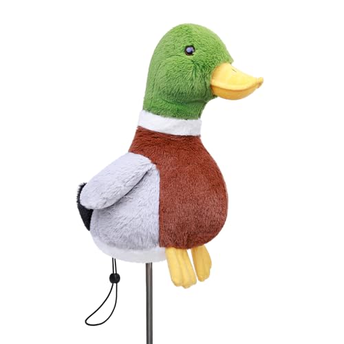 Mallard Duck Golf Headcover - Small Variation (Fits Hybird/Irons) | Plush Animal Design