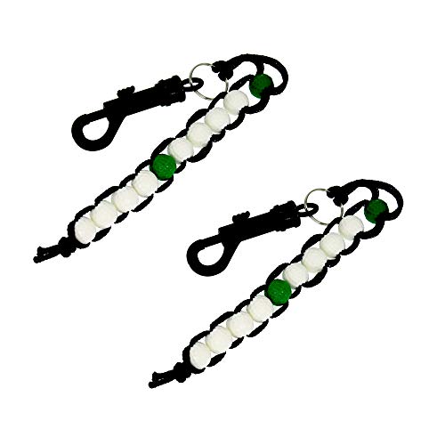 Golf Stroke Score Counter - 2 Pack with Clip and Beads
