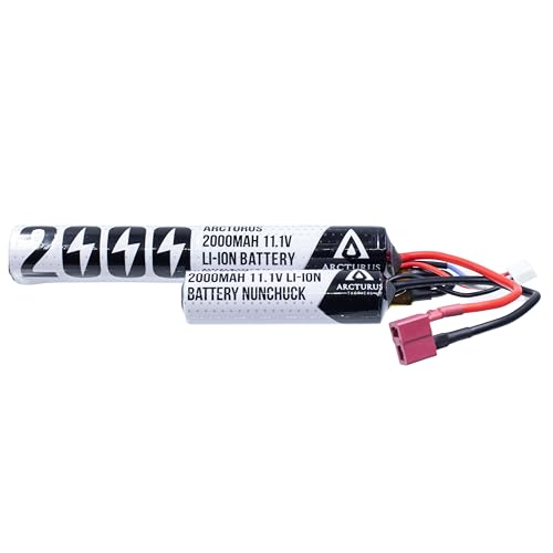 Airsoft AEG Starter Pack with Battery & Charger - Black