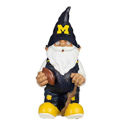 Michigan 2008 Team Gnome - Hand Painted Resin Indoor/Outdoor Decor