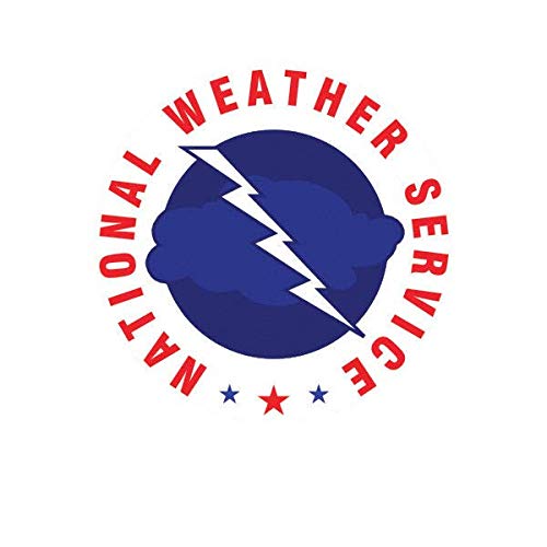 National Weather Service Vinyl Sticker Decal - 5" Weather Bureau