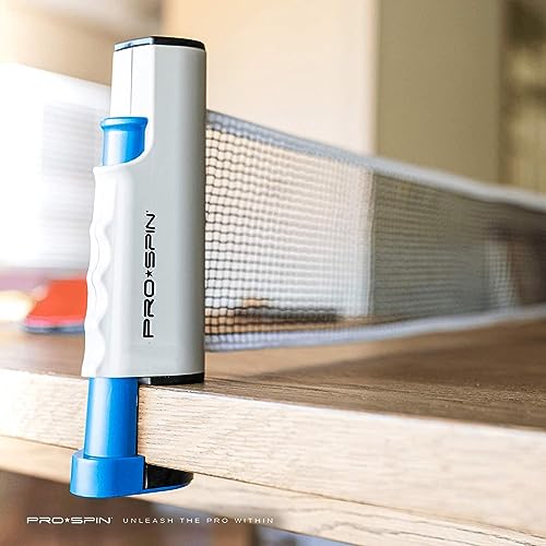 Retractable Ping Pong Net - 72" Table Tennis Net with Clamps - 1-Pack Blue