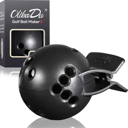 OlibaDu Black Golf Ball Marker Template for Rapsodo MLM2PRO - Reusable, Durable, Easy to Use