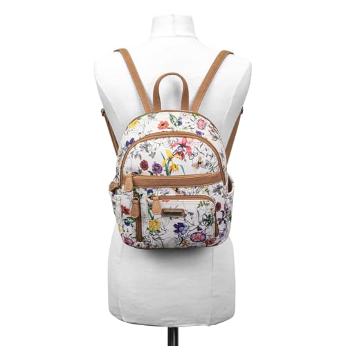 MultiSac Adele Backpack Vienna Floral – One Size, Vegan Leather