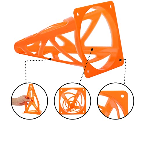 ZEAYEA 30 Pack Agility Sports Cones - 9 Inch Soccer & Training Equipment