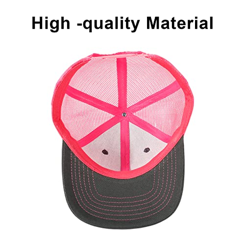 Kozinu 3 Pack Unisex Trucker Hats Mesh Snapback - Blank Hats for Men & Women