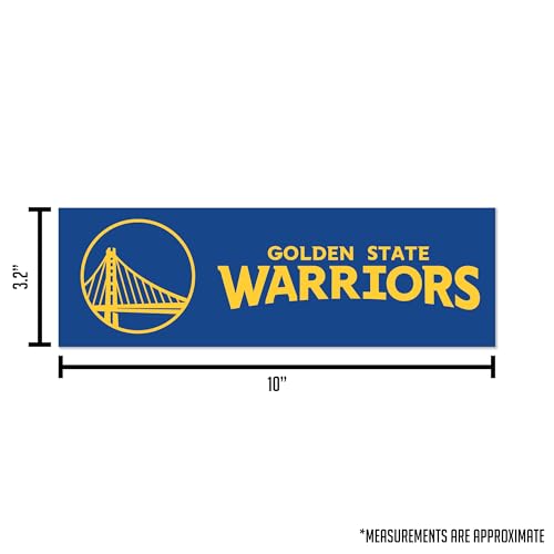 Golden State Warriors NBA Basketball Team Spirit Magnet - 4x10