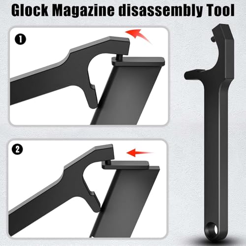 Glock Tool Kit with Storage Bag - Gen1 Front Sight & Magazine Disassembly Tools