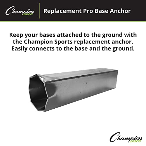 Heavy-Duty Baseball Softball Base Anchor Replacement Pin - 1 Qty