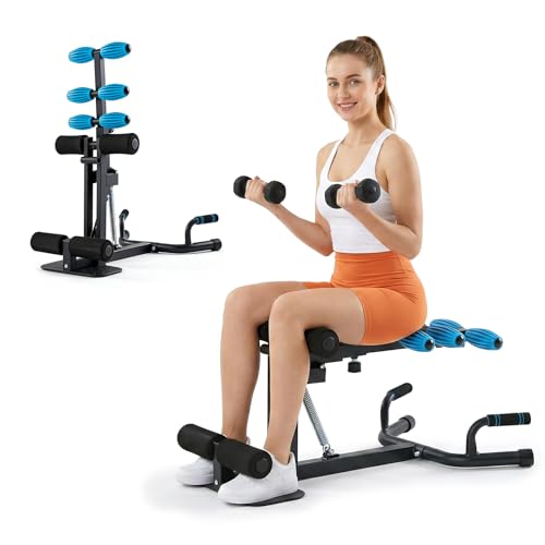 Adjustable Deep Squat Machine for Home Gym - 300 lbs Capacity