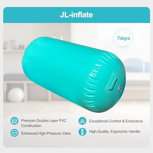 Inflatable Gymnastics Barrel for Back Handspring & Backbend Training - Safety Practice Equipment for Girls