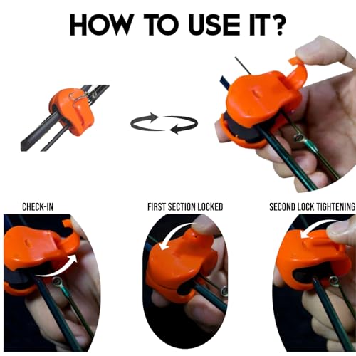Multifunctional Portable Fishing Rod Holder Clips – 4 Colors, Auto Grip, Ground/Wall/Car Mount