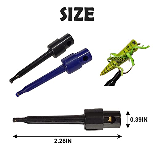 Fly Tying Tool Set - 6pcs Hackle Pliers with Mini Fly Box