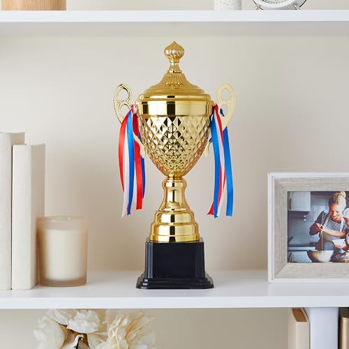 Gold Trophy Cup - 15.2 in Award for Sports & Achievements