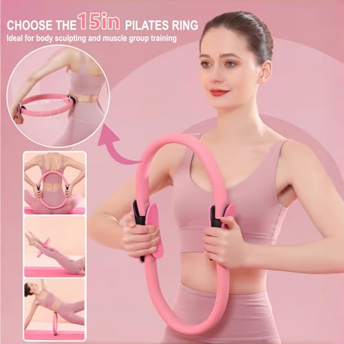 Complete Pilates Kit for Home Workouts - Purple Color