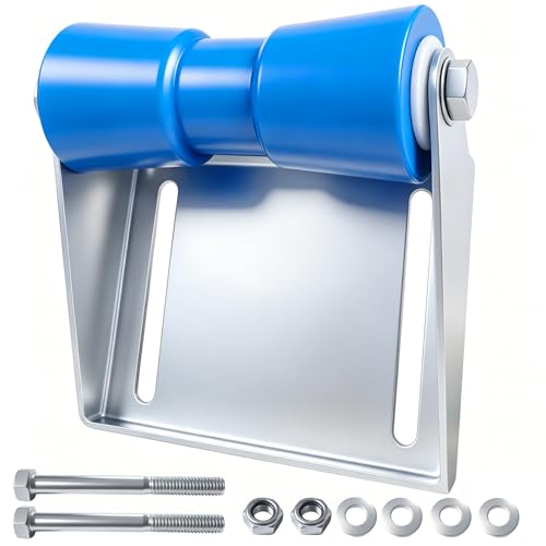 8 Inch Boat Trailer Rollers with Brackets - Durable Keel Support | XIANGZI