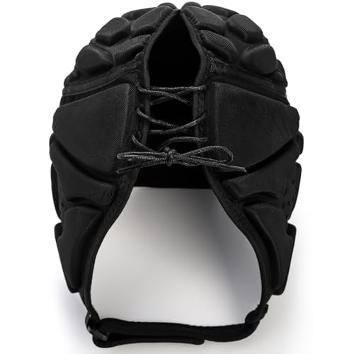 ZENFUN XL Rugby Helmet Shell Headgear for Soccer, Extra Large Padding