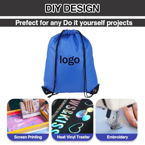 Drawstring Gym Bag - Multicolor Backpack for Sports & Travel