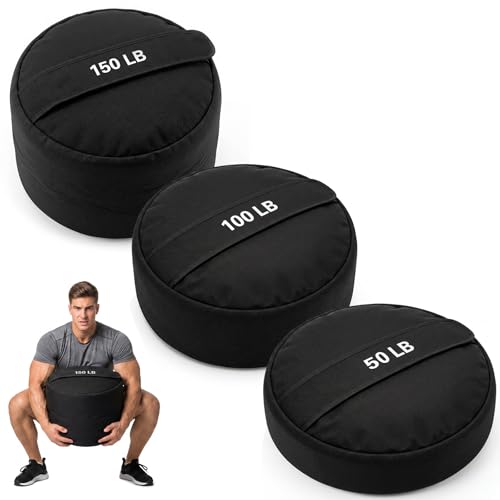 Heavy Duty Unfilled Workout Sandbag for Strength Training - 50LB, 100LB, 150LB