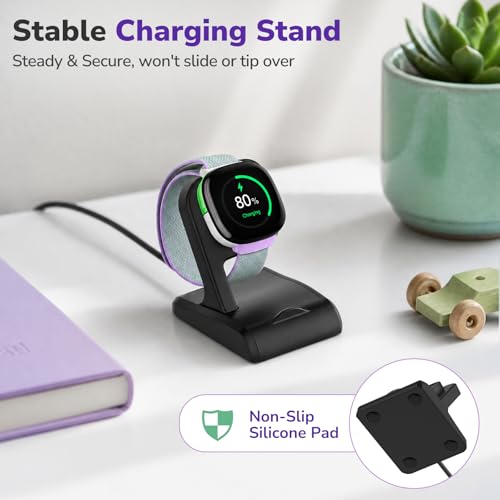 Wireless Charging Stand for Fitbit Ace LTE - Magnetic & Nightstand Compatible