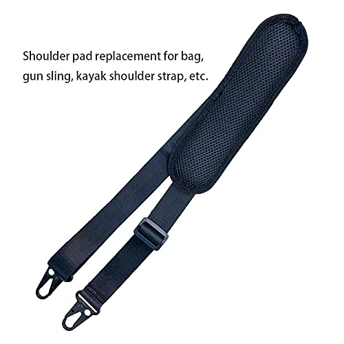 Shoulder Pad Replacement Sling Cushion - 9x2.5 Inches - Black