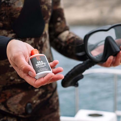 Anti-Fog Drops for Scuba Masks - 1.25 Oz Bottle