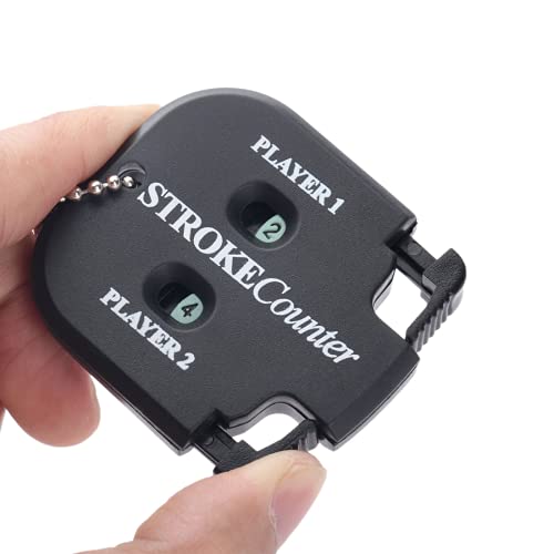 Golf Score Counter - 2 Player Stroke Indicator with Rope