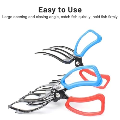 3-Claw Fish Gripper Pliers - Durable Fishing Tool for Easy Catch & Release