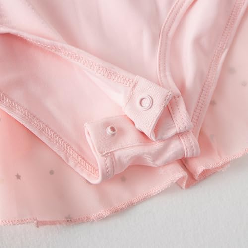 Toddler Girl Ballet Leotard Sparkly Dance Dress 4-5T Pink Outfit