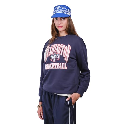WNBA Oversized Crew Sweatshirt - Washington Mystics - Medium