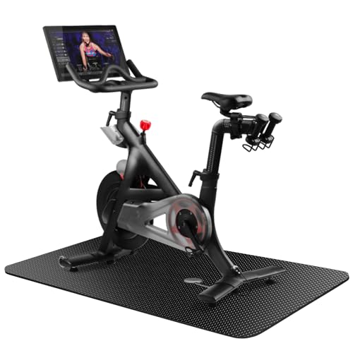 Exercise Equipment Mat - 47.3"L x 23.6"W x 0.2"T for Treadmills & Bikes
