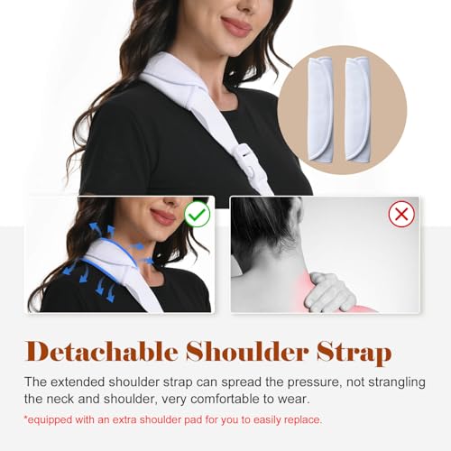 Breathable Arm Sling with Cushioned Shoulder Pad - Reversible Mesh Brace