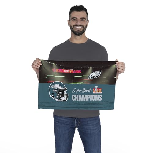 Philadelphia Eagles NFL Super Bowl Fan Towel 2-Pack - 16" x 25"