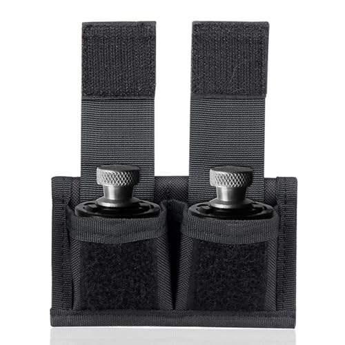 Double Speedloader Pouch - Durable Nylon Holster for .38 to .45 Caliber