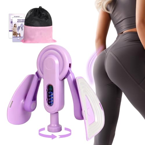 Adjustable Thigh Trainer for Women with 10-100LB Resistance - Pelvic & Core Workout Equipment