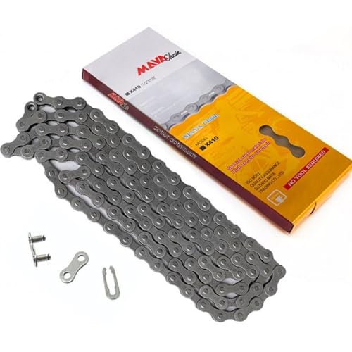 Single Speed Bike Chain 1/2" x 1/8" 114 Links - BMX & MTB