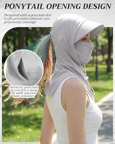 3 Pack Balaclava Face Mask Sun Protection Hood Cooling Breathable
