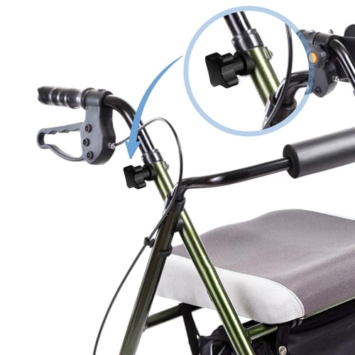 Universal Rollator Walker Replacement Knobs - 2 Sets