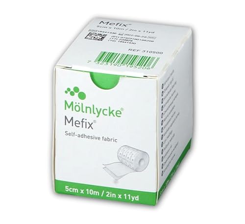 Mefix Retention Tape - 2" x 11 Yd, Skin-Friendly Medical Fabric