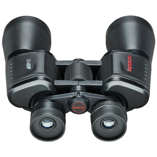 Tasco Essentials 12x50 Porro Binoculars with Carrying Case & Neck Strap - Black