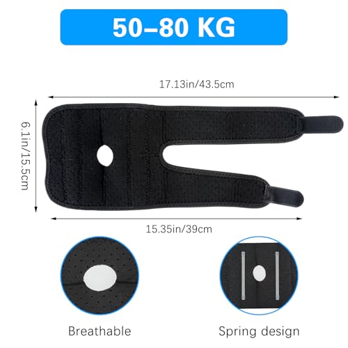 Elbow Compression Sleeve with Removable Strap - Variation 1