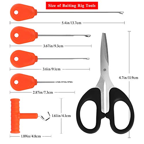 Carp Fishing Tackle Kit Set - 6 in 1 Tool Kit - Orange