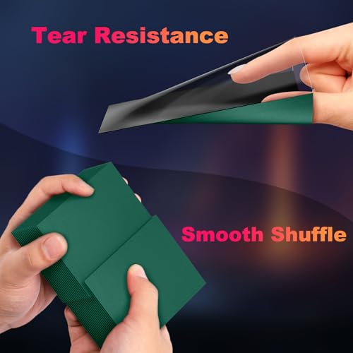 600 Pack Matte Dual Card Sleeves - Opaque Back, Tear Resistant Protectors for TCG