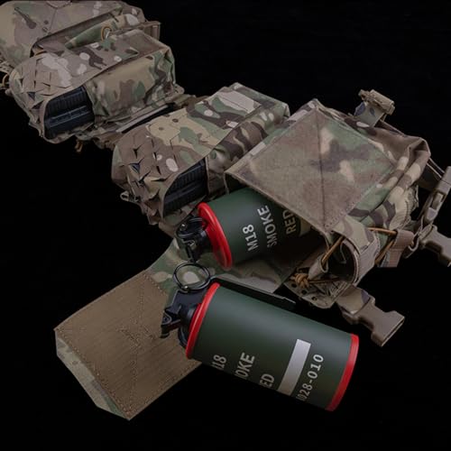 Airsoft Dummy Grenade Toy - Red & Green Tactical Props
