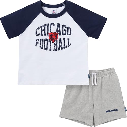 NFL Baby T-Shirt and Shorts Set - Unisex Cotton Outfit