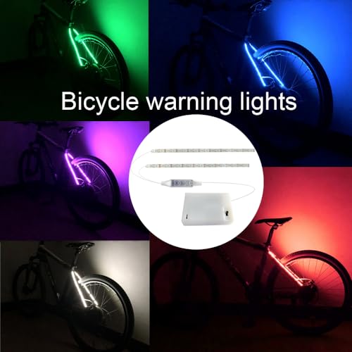 30cm Electric LED Bicycle Scooter Lights - Waterproof Safety Lamps